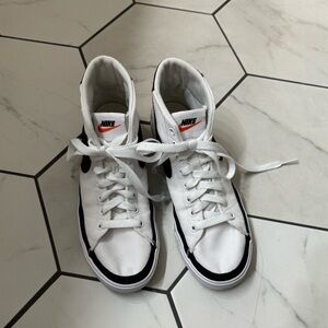 Nike canvas high top sneakers